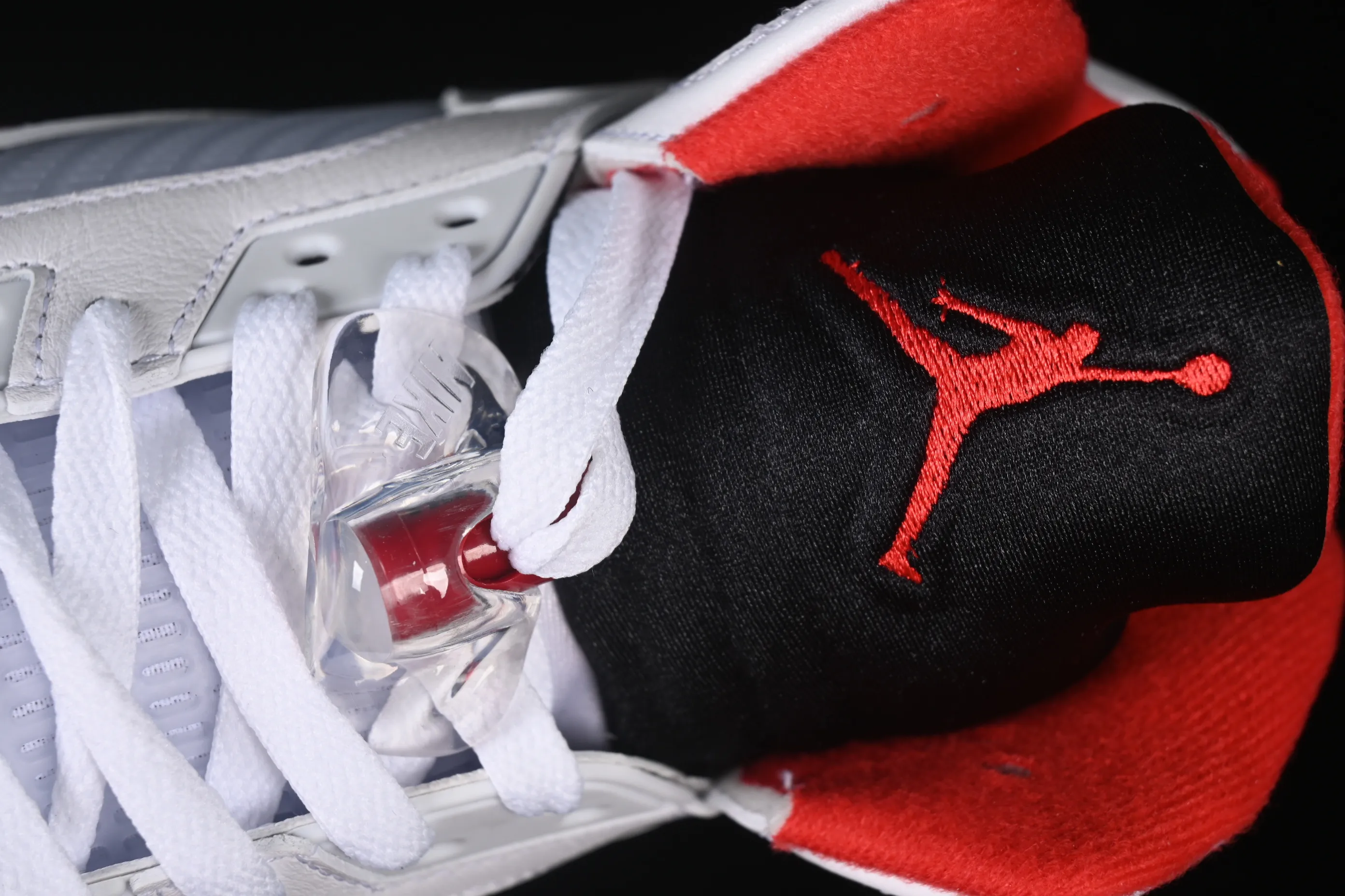 All categories Air Jordan Jordan series basketball shoes Air Jordan 5 OG version Air Jordan 5 Retro "Fire Red Black Tongue" AJ5 Joe 5 Rukawa Maple Flame Red Basketball Shoes HQ7978-101
